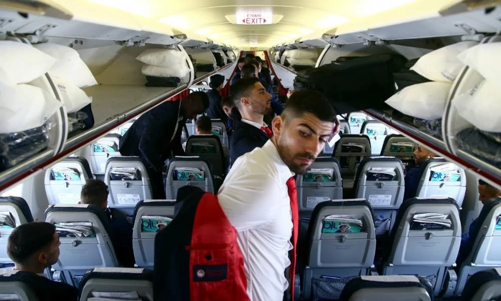 Το “ερυθρόλευκο” ταξίδι στο Λονδίνο εν όψει του αγώνα με την Άρσεναλ-Βίντεο